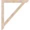 Ekena Millwork Traditional Slat Smooth Bracket, Douglas Fir, 3 1/2"W x 40"D x 44"H BKT04X40X44TRA06SDF - alternate 4